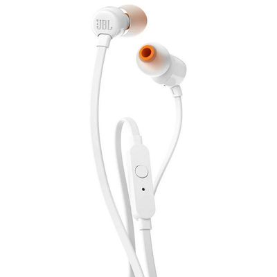 AURICULARES + MICROFONO JBL TUNE 110 IN EAR AUX WHITE AURICULARES + MICROFONO JBL TUNE 110 IN EAR AUX WHITE
