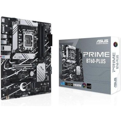PLACA BASE ASUS PRIME B760-PLUS ATX 4XDDR5 HDMI + VGA + DP PLACA BASE ASUS PRIME B760-PLUS ATX 4XDDR5 HDMI + VGA + DP