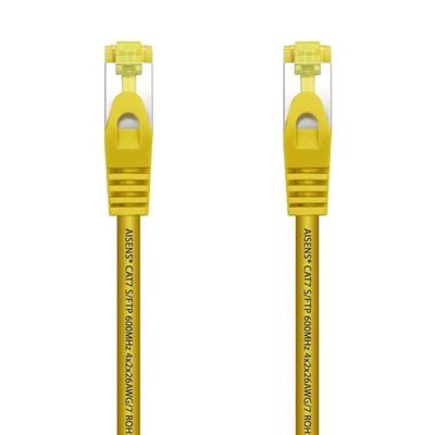 CABLE DE RED CAT.7 S/FTP 1M AISENS YELLOW CABLE DE RED CAT.7 S/FTP 1M AISENS YELLOW
