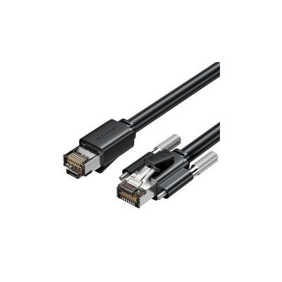 CABLE DE RED CAT.6A SFTP 1M VENTION BLACK
