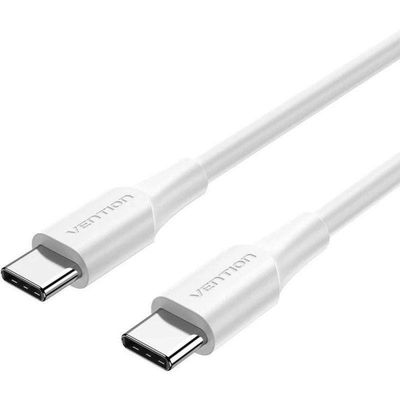 CABLE USB-C 2.0 VENTION TIPO USB-C/M - USB-C/M 2M WHITE CABLE USB-C 2.0 VENTION TIPO USB-C/M - USB-C/M 2M WHITE