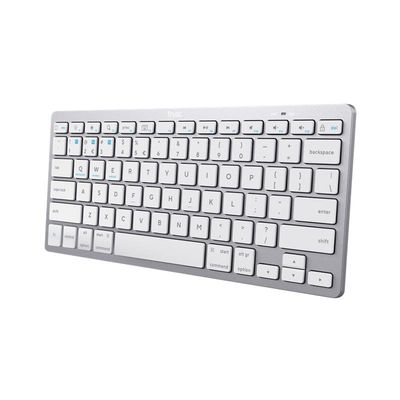 TECLADO TRUST BASICS SLIM WIRELESS BLUETOOTH TKL SILVER TECLADO TRUST BASICS SLIM WIRELESS BLUETOOTH TKL SILVER