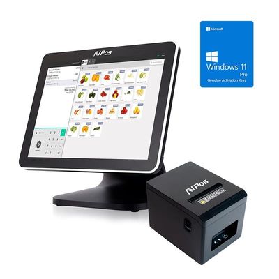 PACK TPV AVPOS K5000 15 TACTIL INTEL N100/8GB/SSD128G/W11P + TC21 USB/LAN