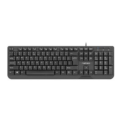 TECLADO NATEC TROUT SLIM USB MULTIMEDIA BLACK TECLADO NATEC TROUT SLIM USB MULTIMEDIA BLACK