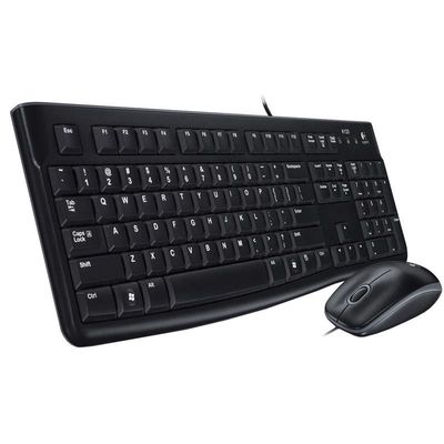TECLADO + RATON LOGITECH MK120 USB BLACK TECLADO + RATON LOGITECH MK120 USB BLACK