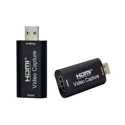 CAPTURADORA DE VIDEO ONEWAY USB HDMI 4K BLACK CAPTURADORA DE VIDEO ONEWAY USB HDMI 4K BLACK