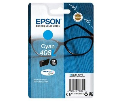 TINTA EPSON C13T09K24010 T09K2 CYAN WF-4810DTWF 408L
