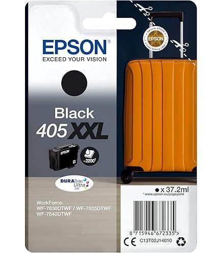 TINTA EPSON C13T05H14010 T05H1 BLACK 405XL