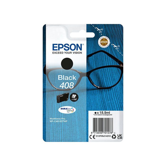 TINTA EPSON C13T09J14010 T09J1 BLACK WF-4810DTWF 408