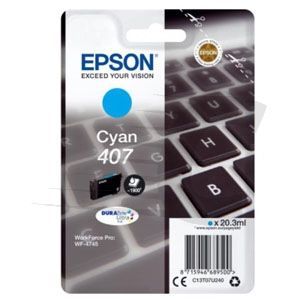 TINTA EPSON C13T07U240 L T07U2 CYAN WF-4745DTWF 407L