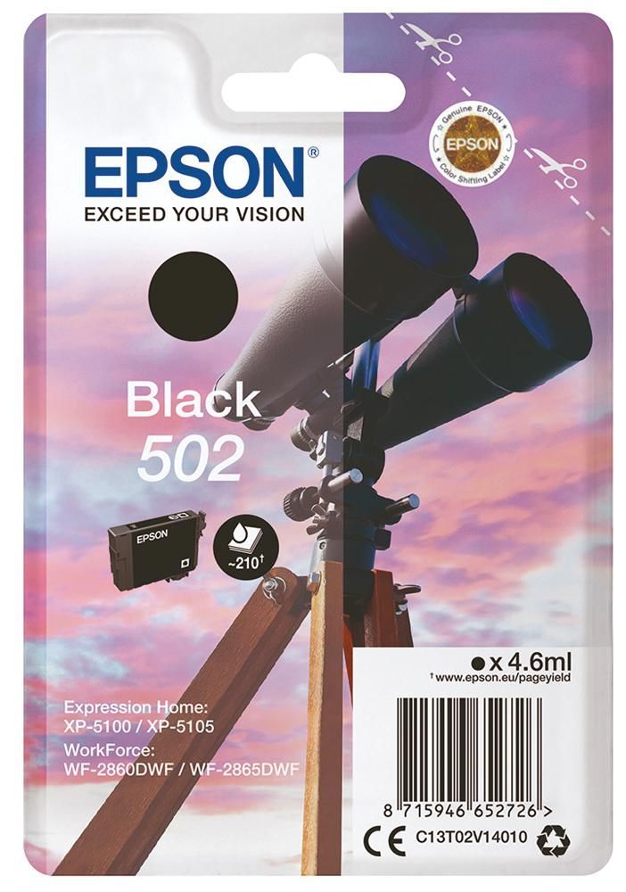 TINTA EPSON C13T02V14010 T02V1 BLACK 502