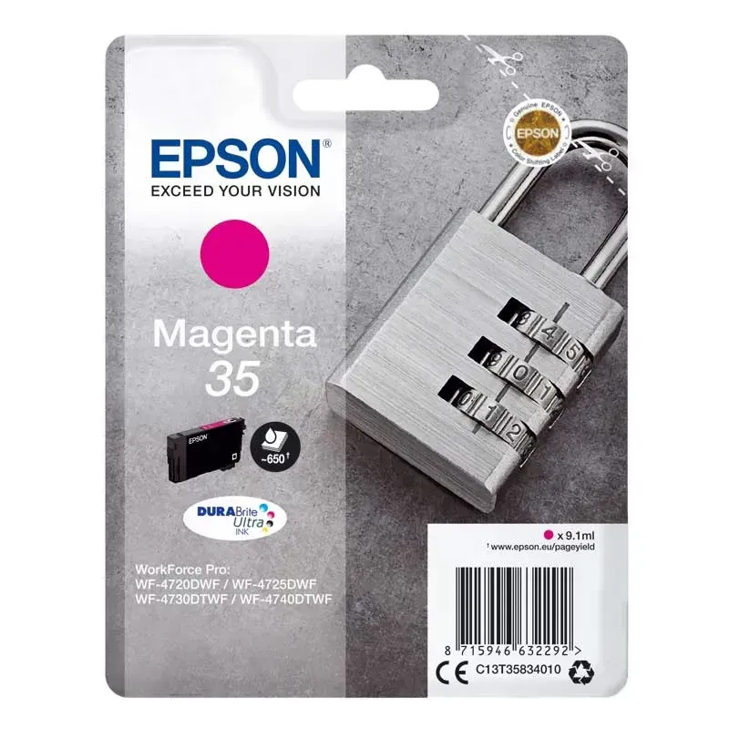 TINTA EPSON C13T35834010 MAGENTA 35 DURABRITE ULTRA T3583