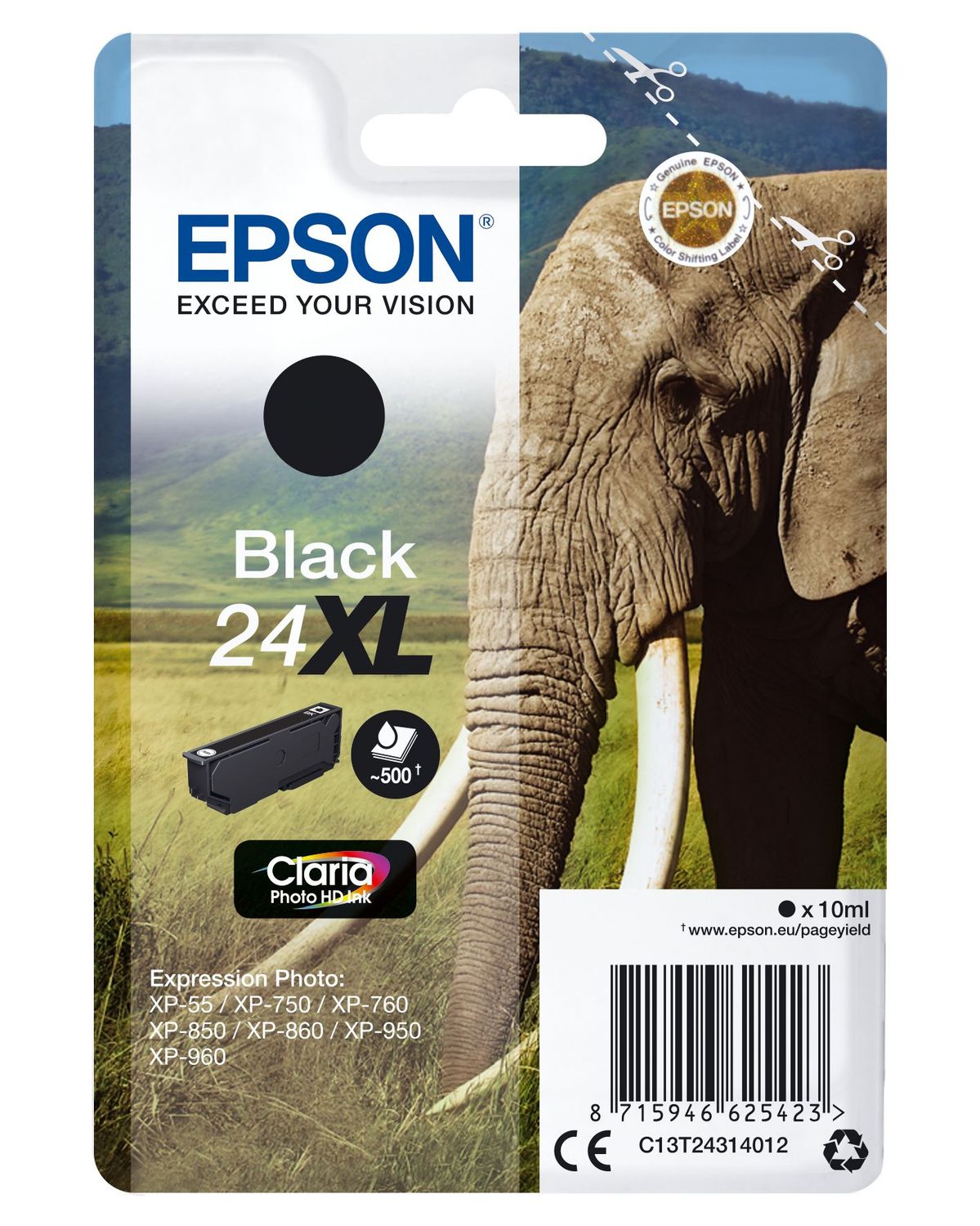 TINTA EPSON C13T24314012 T2431 BLACK 24XL