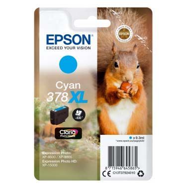 TINTA EPSON C13T37924010 CYAN 378XL T3792
