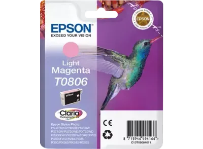TINTA EPSON C13T08064011 LIGHT MAGENTA T0806