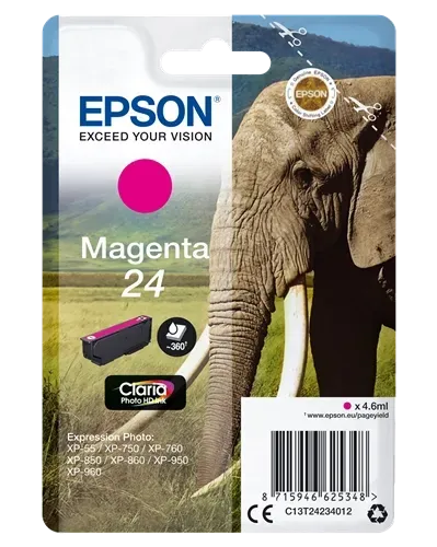 TINTA EPSON C13T24234012 MAGENTA 24
