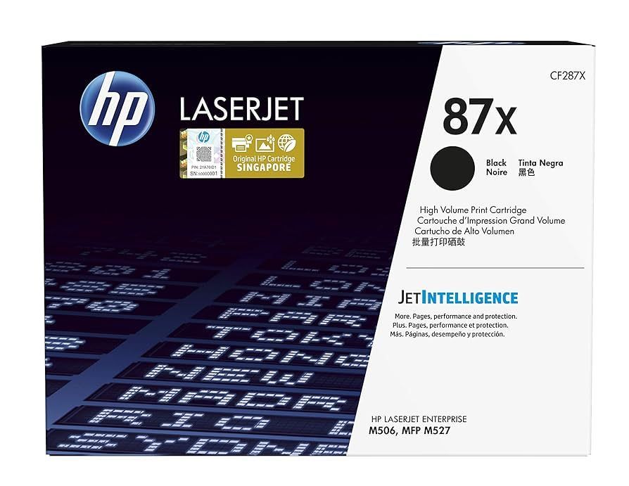 TONER HP CF287X BLACK