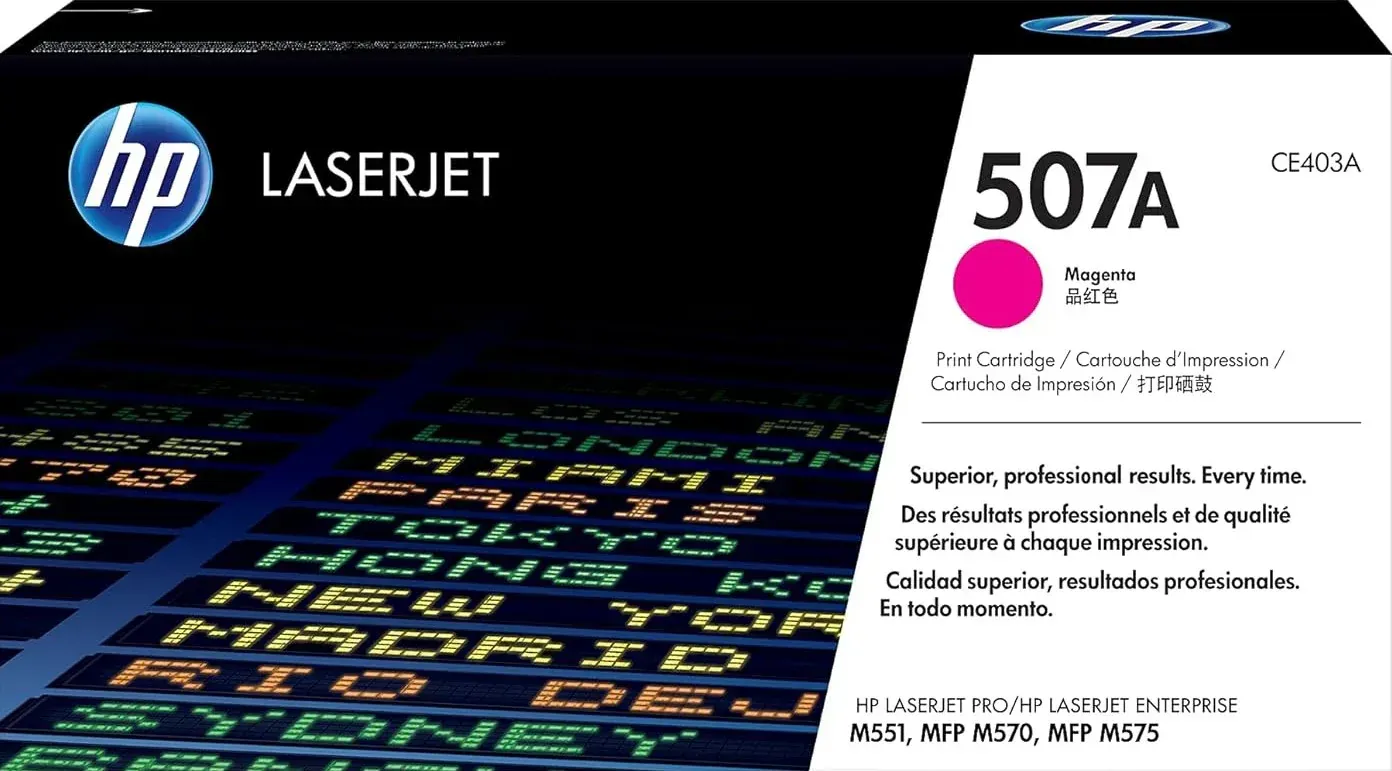 TONER HP 507A CE401A MAGENTA