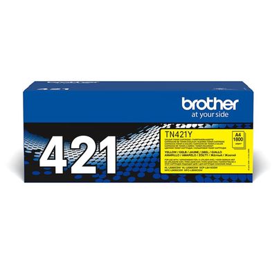 TONER BROTHER TN421Y YELLOW TONER BROTHER TN421Y YELLOW