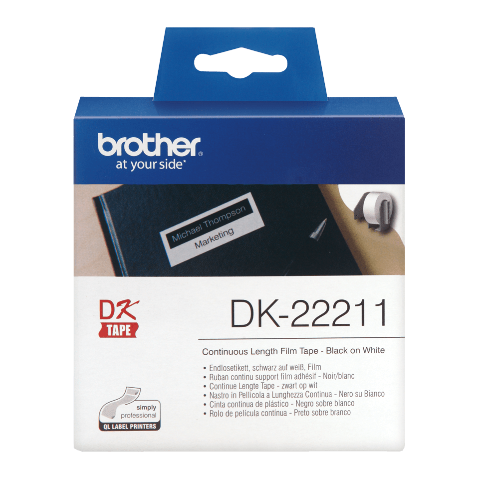 ETIQUETAS BROTHER DK22211