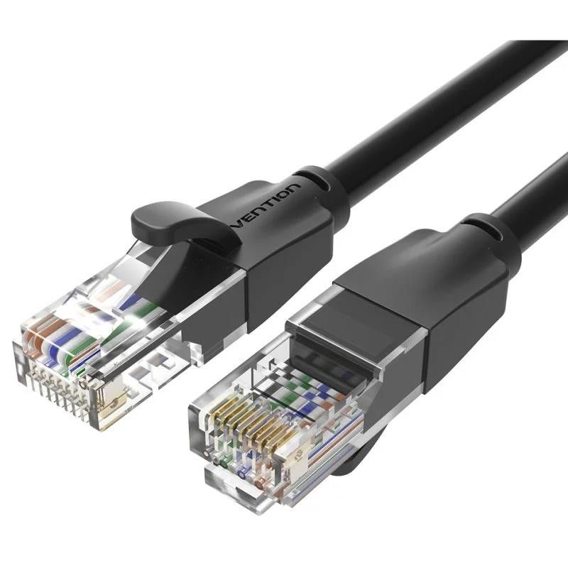 CABLE DE RED CAT.6 UTP 2M VENTION BLACK CABLE DE RED CAT.6 UTP 2M VENTION BLACK