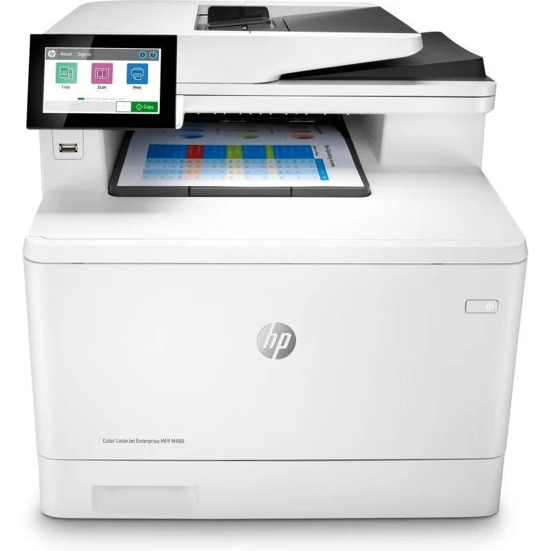 IMPRESORA MFP HP LASER COLOR LASERJET ENTERPRISE M480F DUPLEX WHITE IMPRESORA MFP HP LASER COLOR LASERJET ENTERPRISE M480F DUPLEX WHITE