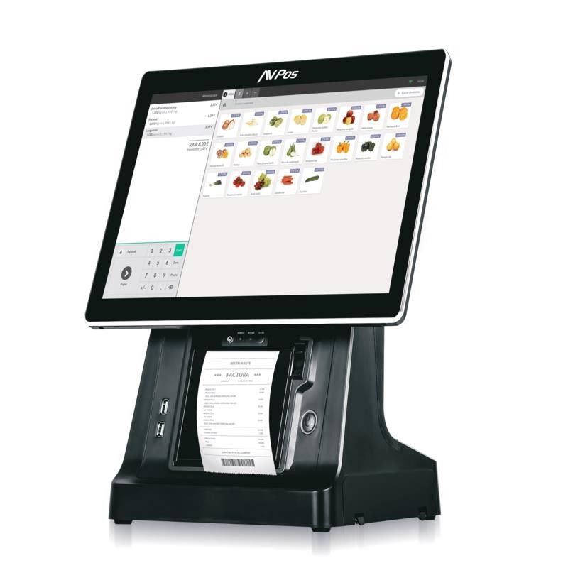 TPV AVPOS K6000 15 I5/8GB/SSD128GB/WIFI+BT + IMPRESORA 3YR GARANTIA TPV AVPOS K6000 15 I5/8GB/SSD128GB/WIFI+BT + IMPRESORA 3YR GARANTIA