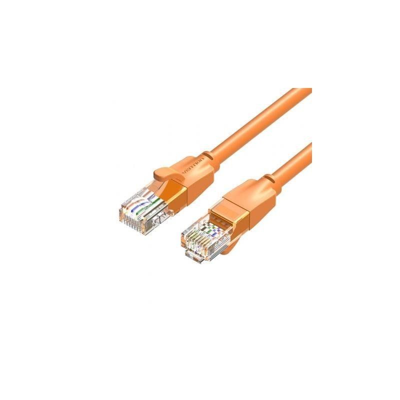 CABLE DE RED CAT.6 UTP 2M VENTION ORANGE CABLE DE RED CAT.6 UTP 2M VENTION ORANGE
