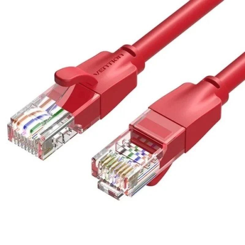 CABLE DE RED CAT.6 UTP 1M VENTION RED CABLE DE RED CAT.6 UTP 1M VENTION RED