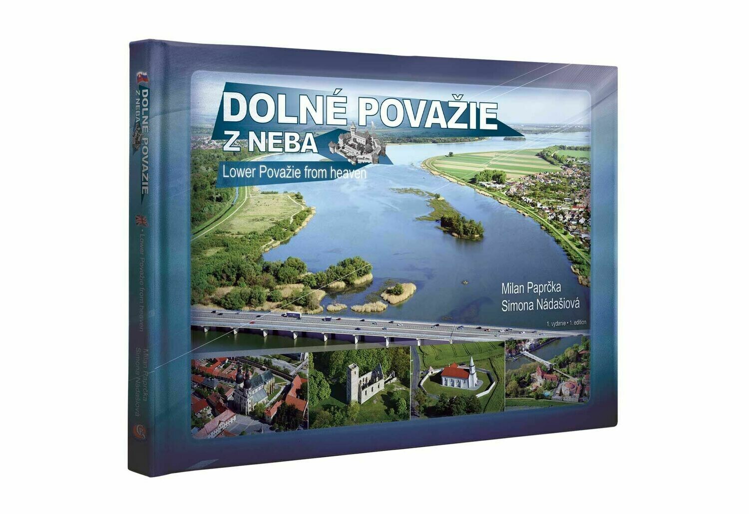 Dolné Považie z neba Dolné Považie z neba