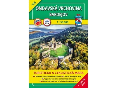 TM 105 - Ondavská vrchovina - Bardejov TM 105 - Ondavská vrchovina - Bardejov
