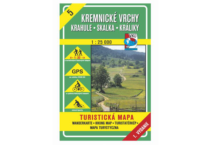 TM 5 - Kremnické vrchy - Krahule, Skalka, Králiky