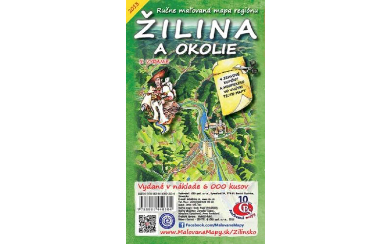 MAPA Žilina a okolie II.vydanie MAPA Žilina a okolie II.vydanie