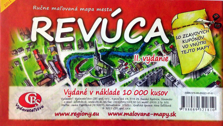 MAPA Revúca II. Vydanie MAPA Revúca II. Vydanie