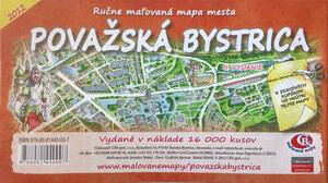 MAPA mesta Považská Bystrica II. Vydanie