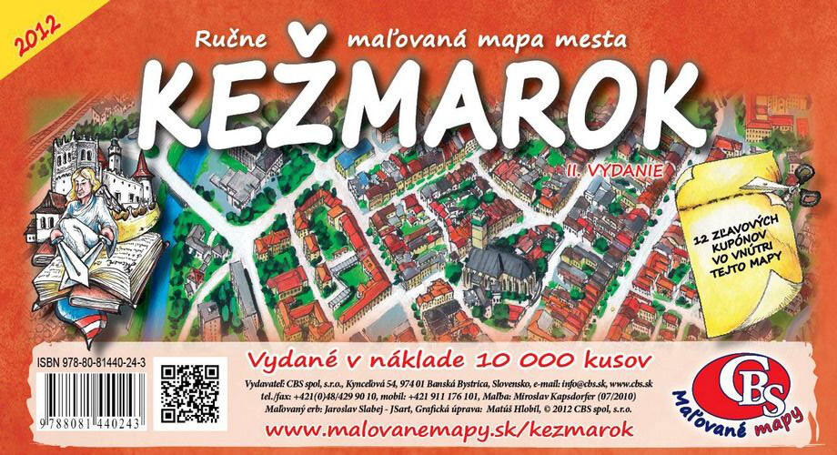 MAPA Kežmarok II.vydanie MAPA Kežmarok II.vydanie