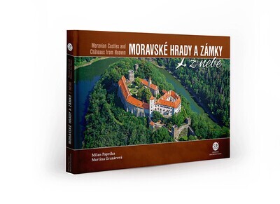 Kniha - Moravské hrady a zámky z nebe