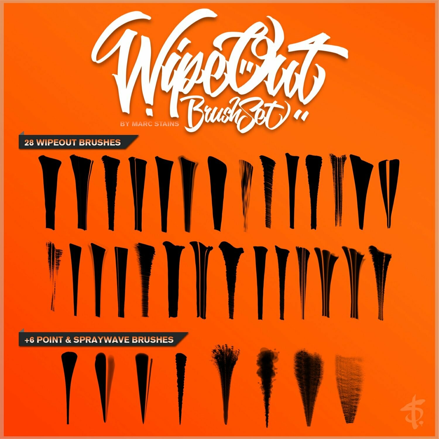 St.WipeOut - Brush Set