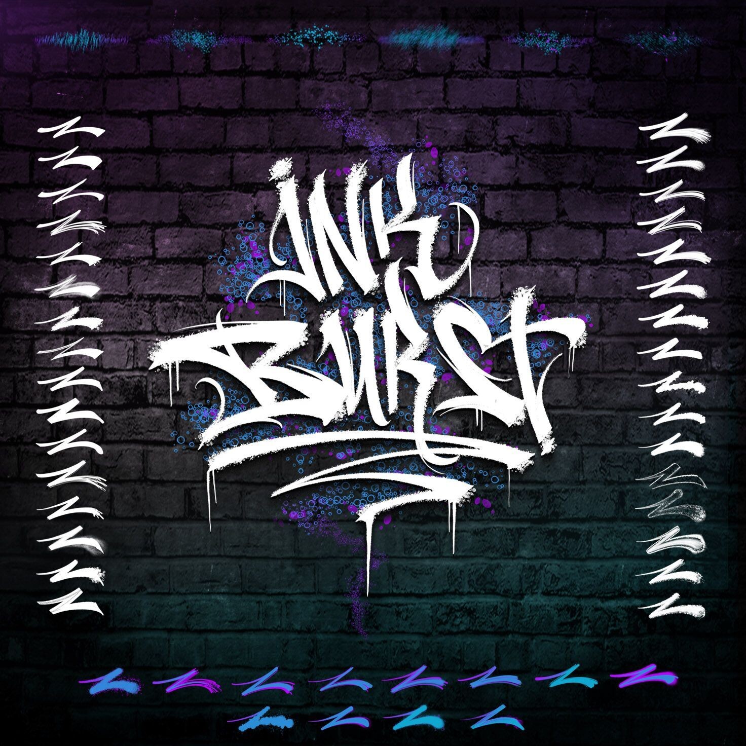 St.InkBurst - Brush Set