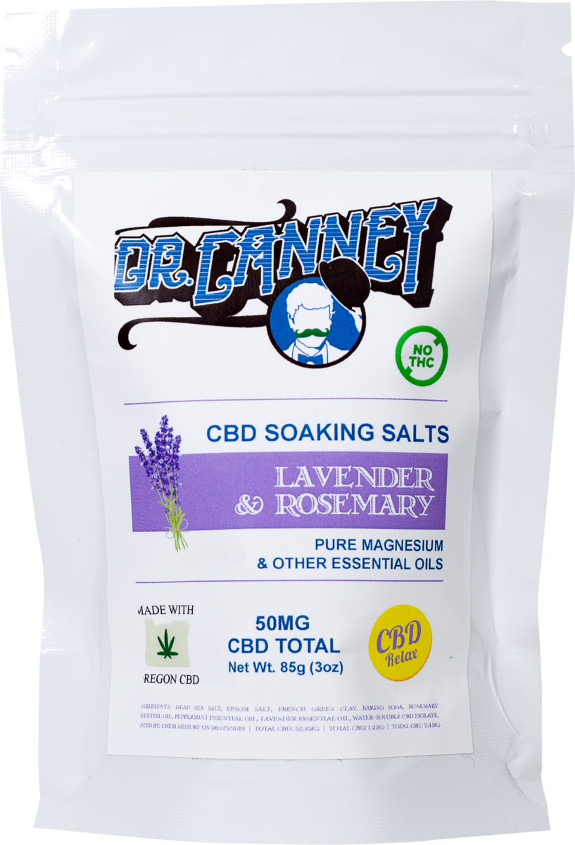 Dr. Canney CBD Soaking Salts 50mg, 100mg