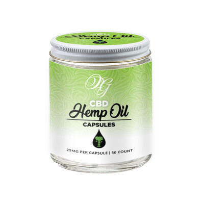 WS OG CBD Hemp Oil Capsules 50ct. WS OG CBD Hemp Oil Capsules 50ct.