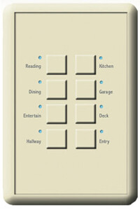 Mystique Keypad w/ Wallplate