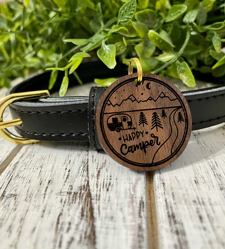 Pet Novelty Tag (Happy Camper)