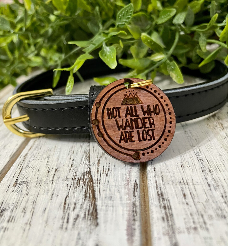 Pet Novelty Tag (Not All Who Wonder)