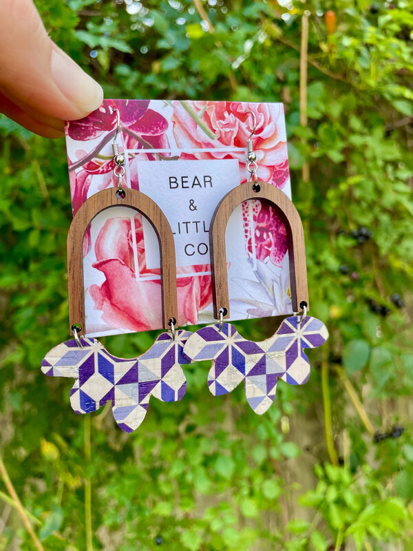 Marian Earrings (Kaleidoscope)