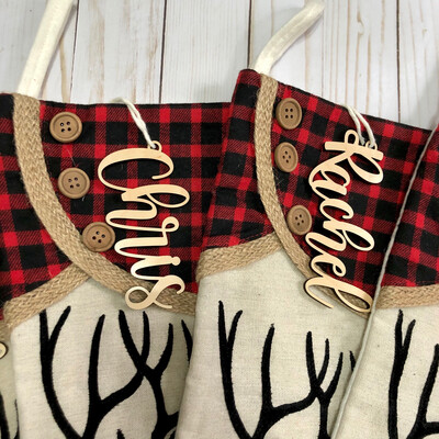 Personalized Stocking Tags
