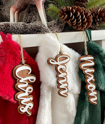 Personalized Stocking Tags