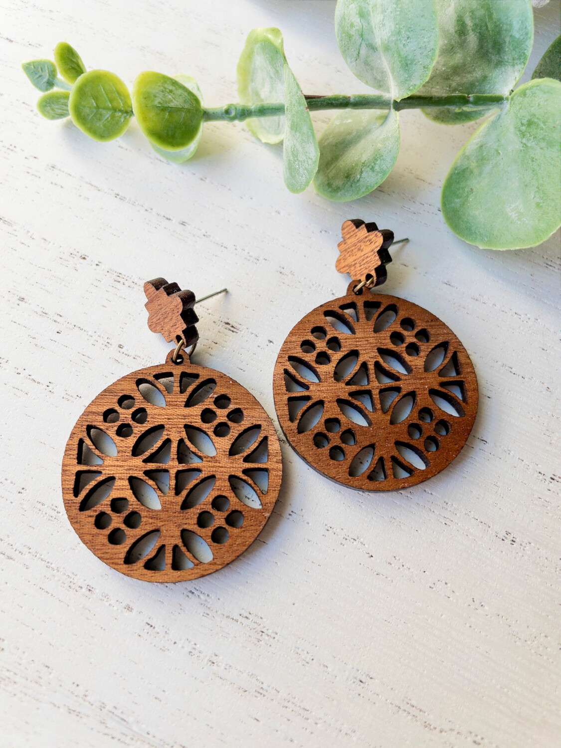 Quatrefoil Filigree Earrings