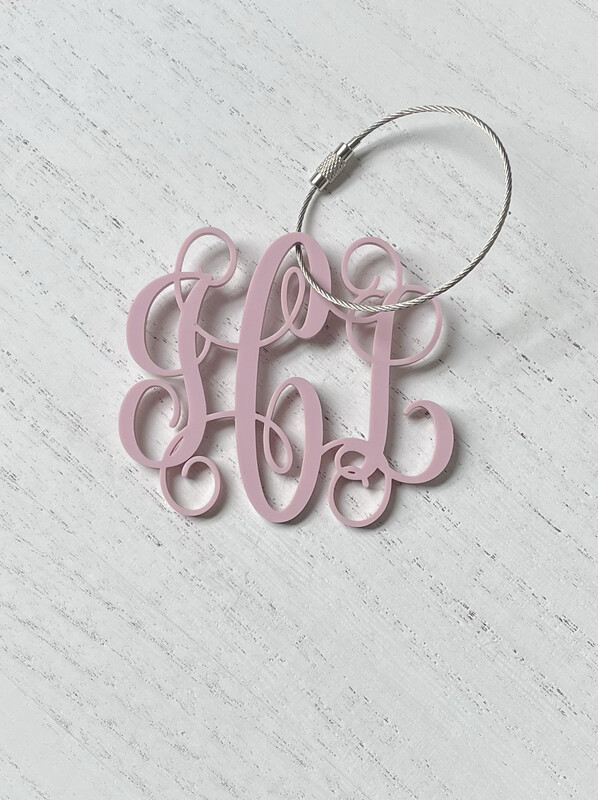 Bogg Bag, Simply Southern, Backpack Tags (Monogram)
