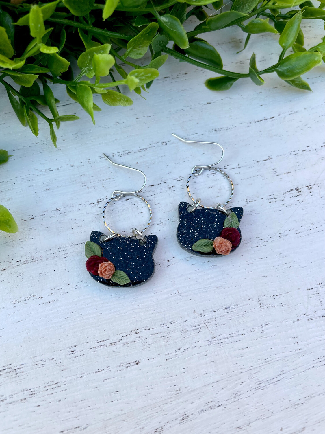 Cats (Acrylic And Polymer Clay)